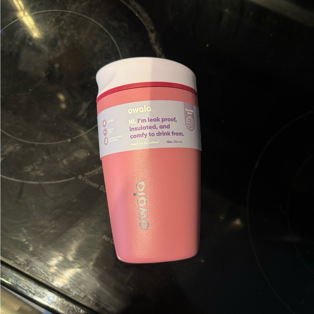 Owala Pink Insulated Travel Mug